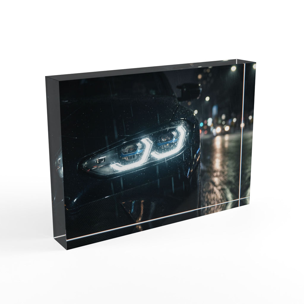 Amber Headlight Plaque